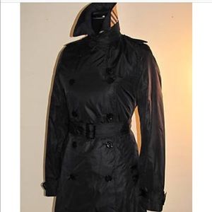 Burberry rain trench coat